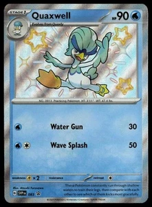 SV: Scarlet & Violet Promo Cards #083 Quaxwell Promo - Picture 1 of 2