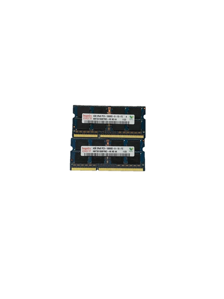 Hynix HMT351S6BFR8C-H9 - RAM PORTATILE DDR3 SO-DIMM 8 GB (2 X 4 GB) - 2Rx8 PC3-10600S - Immagine 1 di 1