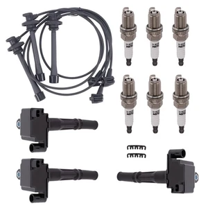 Ignition Coil & Spark Plug & Wire for Toyota 4Runner Tacoma 3.4L V6 1995-2004 - Picture 1 of 17
