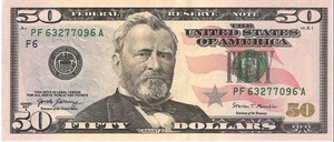 USA 50 Dollars, 2017, P547 - "F - Atlanta, GA" - UNC - Picture 1 of 2