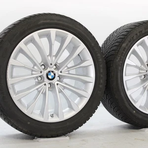 Original BMW 5er G30 G31 Invierno 18 Pulgadas 632 W-Speiche 6,5mm Rdc DOT4721 - Imagen 1 de 15