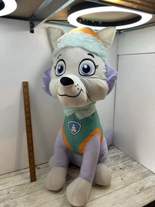 Paw Patrol Everest Large 25” Plush Cuddly Soft Toy Nickelodeon SpinMaster - Picture 1 of 13