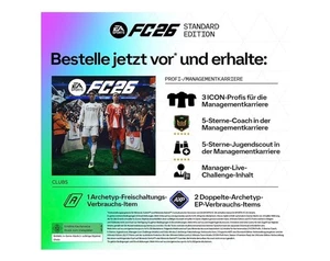 EA Sports: FC 26 Pre-Order Bonus PRE-ORDER, Vorbestellung EU Playstation 4/5 - Bild 1 von 1