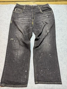 Vintage Pepe Jeans London Mens Jeans 42x33 Y2k Skate Baggy Logo -194 - Picture 1 of 15