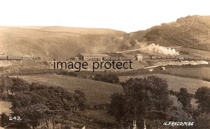 ILFRACOMBE, Devon - Estación de tren, tren a la derecha para Braunton 1 de junio - 1900 - Imagen 1 de 1