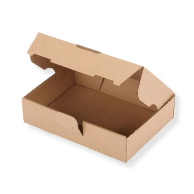 Maxibriefkarton Warensendung  braun 180 x 130 x 45 mm DIN A6 Faltkarton Schachte - Bild 1 von 4