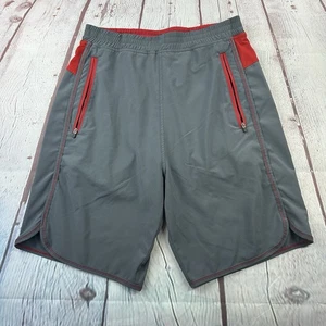 Pantalones Cortos Atléticos Fabletics Para Hombre Gris Forrado Talla Pequeña - Imagen 1 de 6
