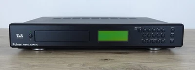 T+A PreCD 2000 AC CD Player, Schwarz, optisch guter Zustand, 10177/0207.00031 - Bild 1 von 4