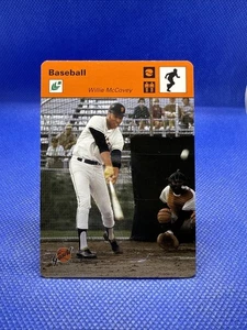 2005 Leaf - Sportscasters Willie McCovey #50 Orange Running Bat 02/35 - Picture 1 of 2