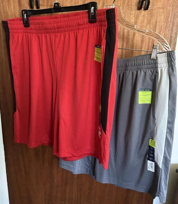 Новый с Ярлыками Мужская лот (2) XLT Tek Gear сухой Tek UPF 50 шорты - Изображение 1 из 4