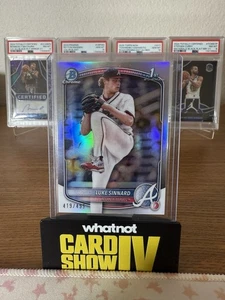 2025 Bowman Chrome Baseball Luke Sinnard Refractor /499 - Bild 1 von 2