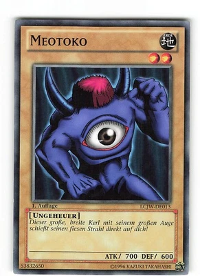 Yugioh MEOTOKO , lcjw-de013 Common deutsch Near Mint 1. Auflage - Bild 1 von 2