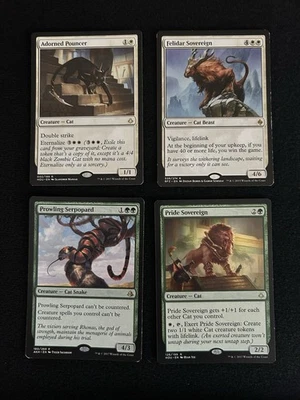 Magic The Gathering Cats For Commander Regular NM - MP set 1 - Image 1 of 2