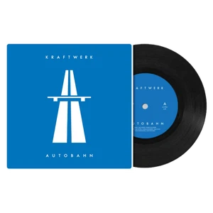Kraftwerk: Autobahn 7" - 50th Anniversary Black Vinyl 7" Single - Edit Version - Picture 1 of 3