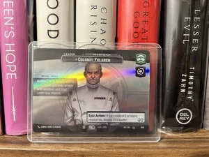 Star Wars Unlimited Colonel Yularen - This is Why We Plan Showcase FOIL - Picture 1 of 2