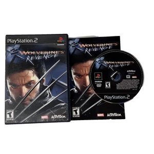 X2 Wolverine's Revenge PS2 CIB Manual PlayStation 2 Marvel X-Men Complete OOP - Picture 1 of 11