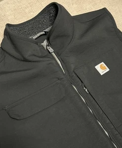 Carhartt Super Dux Weste XXL grau Rain Defender Sherpa gefüttert Outdoor Workwear - Bild 1 von 13