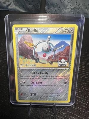 Pokémon TCG Klefki 66/119 Phantom Forces 2nd Place League Promo  - Image 1 of 2