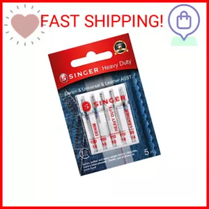 Singer 04801 Universal Heavy Duty Sewing Machine Needles, 5-Count - Picture 1 of 2