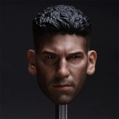 Figura de acción Jon Bernthal Frank Punisher cabeza tallada escala 1/6 modelo hágalo usted mismo 12"" Foto 1 de 4