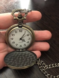 Vintage Pocket Watch – Fishing Theme - Picture 1 of 6