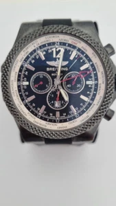 Breitling Bentley GMT Midnight Carbon Schwarz Stahl Limited Edition 438/1000 - Bild 1 von 20