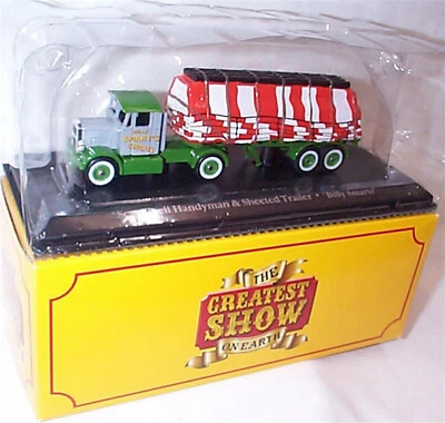 ATLAS THE GREATEST SHOW BILLY SMART'S CIRCUS SCAMMELL HANDYMAN TRUCK  new in box - Image 1 of 2