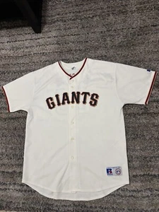 VTG 90s Russell Athletic Barry Bonds #25 Jersey Mens 2XL San Francisco SF - Picture 1 of 7