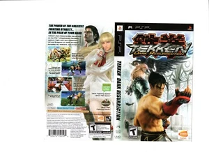 Tekken Dark Resurrection PSP ARTWORK ONLY Authentic - Picture 1 of 1