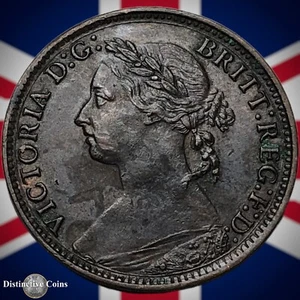 Great Britain 1882 H Farthing 1/4d GB4044 - Picture 1 of 2