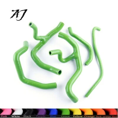 Mangueras de refrigerante de radiador de silicona verde para Honda CBR 1000 RR CBR1000 2008-2011 Foto 1 de 4