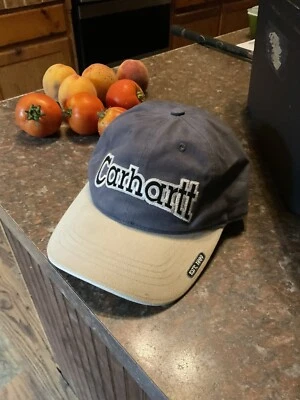 Boné de beisebol masculino Carhartt novo sem etiquetas ajustável fivela de dois tons - Imagem 1 de 4