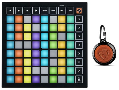 Novation Launchpad Mini MK3 MIDI USB 64 RGB DJ Pad Controller+Home Speaker - Image 1 of 4