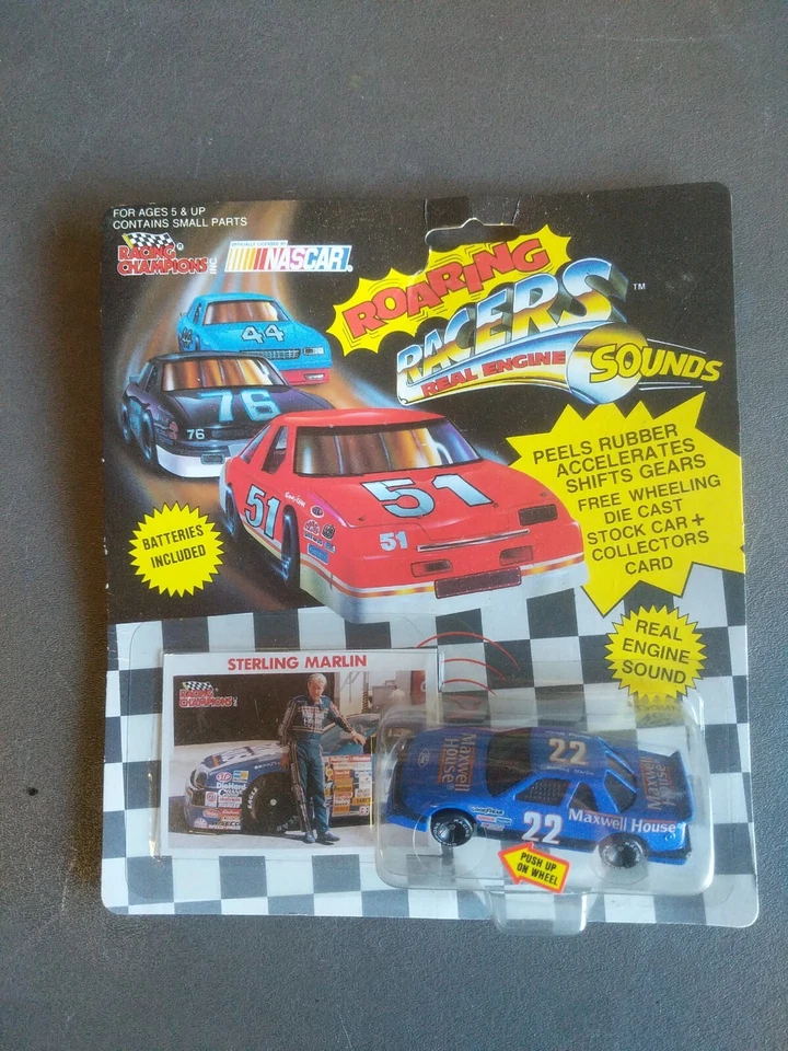 CAMPEONES DE CARRERAS, CORREDORES RUGIENTES, #22 MARLÍN ESTERLINA, TARJETA DE COLECCIONISTA CASA MAXWELL Foto 1 de 1