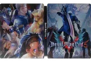 Devil May Cry 5 Steel Book solo GEO LIMITED Sony PlayStation 4 PS4 PRO Estuche de juego - Imagen 1 de 2