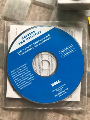 Dell L400 Drivers and Utilities -  ResourceCD July 2001 P/N 44EMF - Image 1 of 2