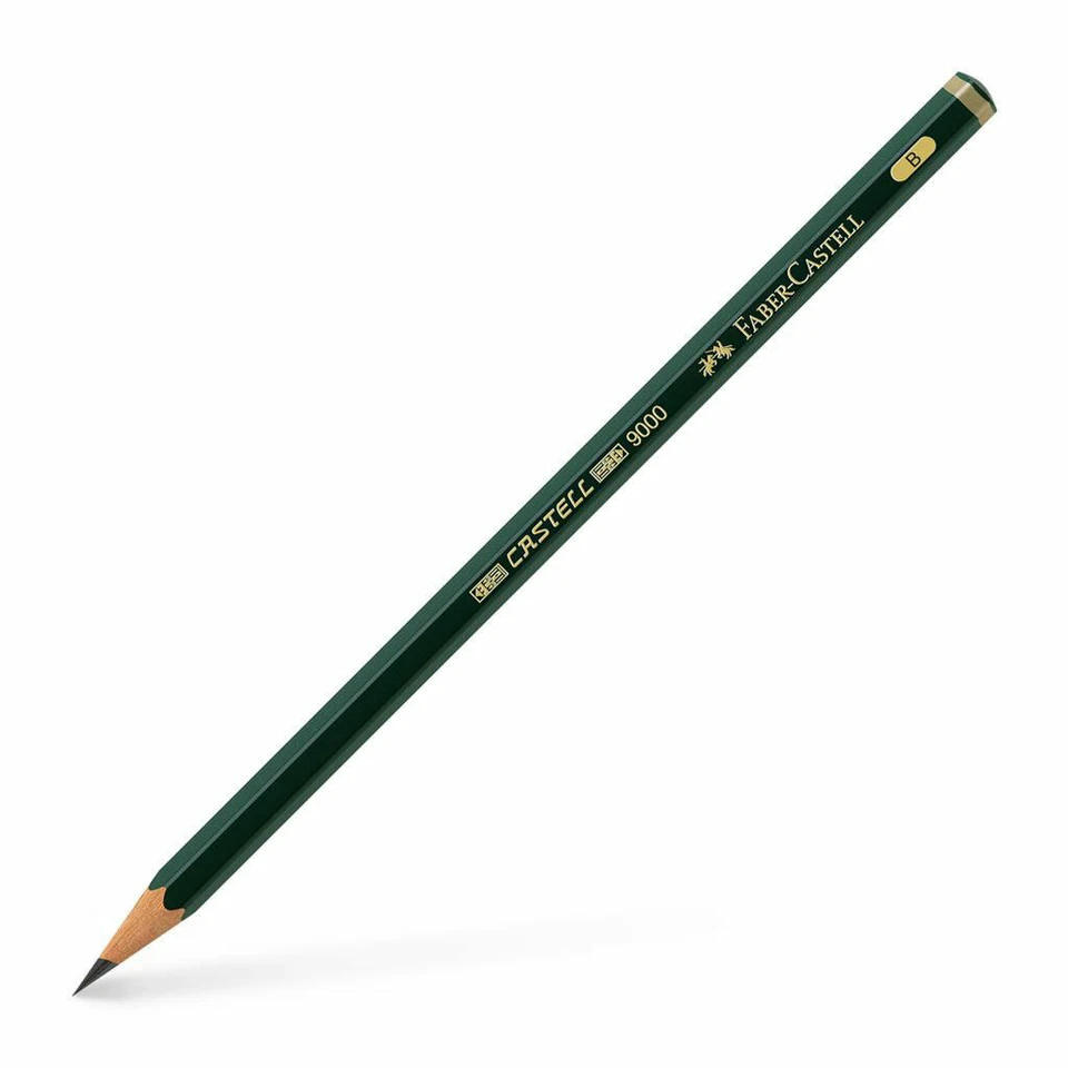 Faber-Castell Bleistift Castell 9000 Härtegrad B