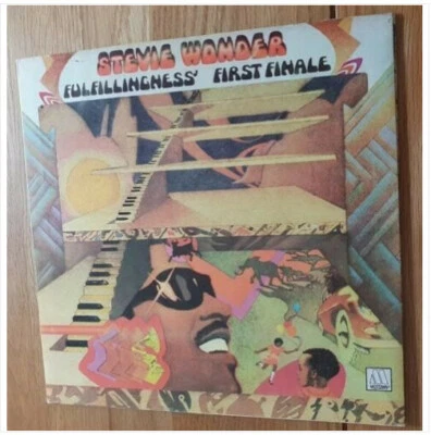 lp-stevie wonder-fulfillinghess first finale- vinyle 1978 vg+france - Photo 1/3