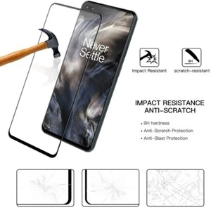 Full Screen Cover One Plus 13R,Nord N300,Nord 4Tempered Glass Screen Protector - Picture 1 of 41