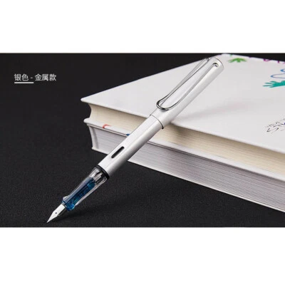 #CW Chic Wing Sung 6359 China Pluma Estilográfica de Metal Tapa de Empuje Plumín Extra Fino 0,38 mm Foto 1 de 4