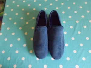 Damen-Slipper "bpc by Bon Prix", Gr. 40, jeans-blau-unifarben in Mesh-Optik - Bild 1 von 4