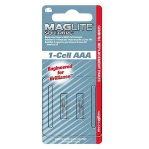 Maglite Taschenlampe LK3A001 Ersatzbirne Bi-​Pin Solitaire - 2er Blister - Bild 1 von 1