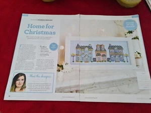 Home For Christmas Winter Street Cross Stitch Pattern - Pattern Only - Picture 1 of 5