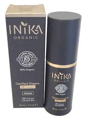 Inika Organic BB Cream Cocoa 30ml Vegan Halal - Image 1 of 3