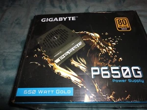 Gigabyte 650W 80 PLUS Gold Power Supply P650G - Photo 1/1