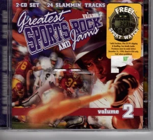 CD: VERSCHIEDENE KÜNSTLER - GRÖSSTE SPORTS ROCK AND JAMS BAND 2 NOCH VERSIEGELT - Bild 1 von 2