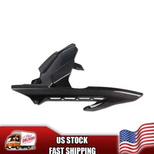 FT For 2017 - 2023 Z900 100% Carbon Fiber Rear Fender Chain Guard Mudguard a01 - Picture 1 of 4