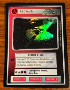 2000 Decipher Star Trek Reflections I.K.C Fek'Ihr Used Free Shipping - Picture 1 of 2