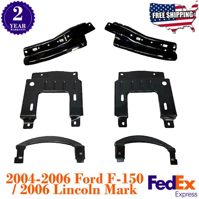 Kit de soportes de parachoques delanteros para Ford F-150 2004-2006 Foto 1 de 4