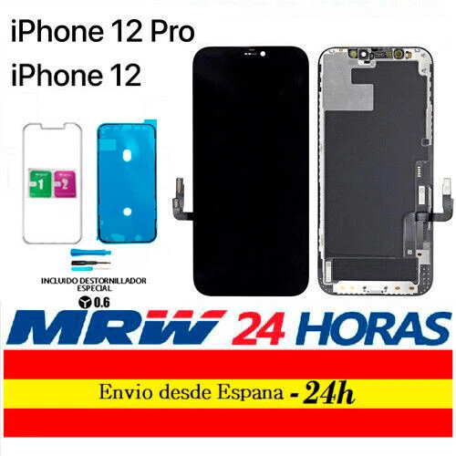 Pantalla iPhone 12 / 12 Pro ZY Incell HD+ 6,1"  Protector IC Intercambiable 24H - Imagen 1 de 1